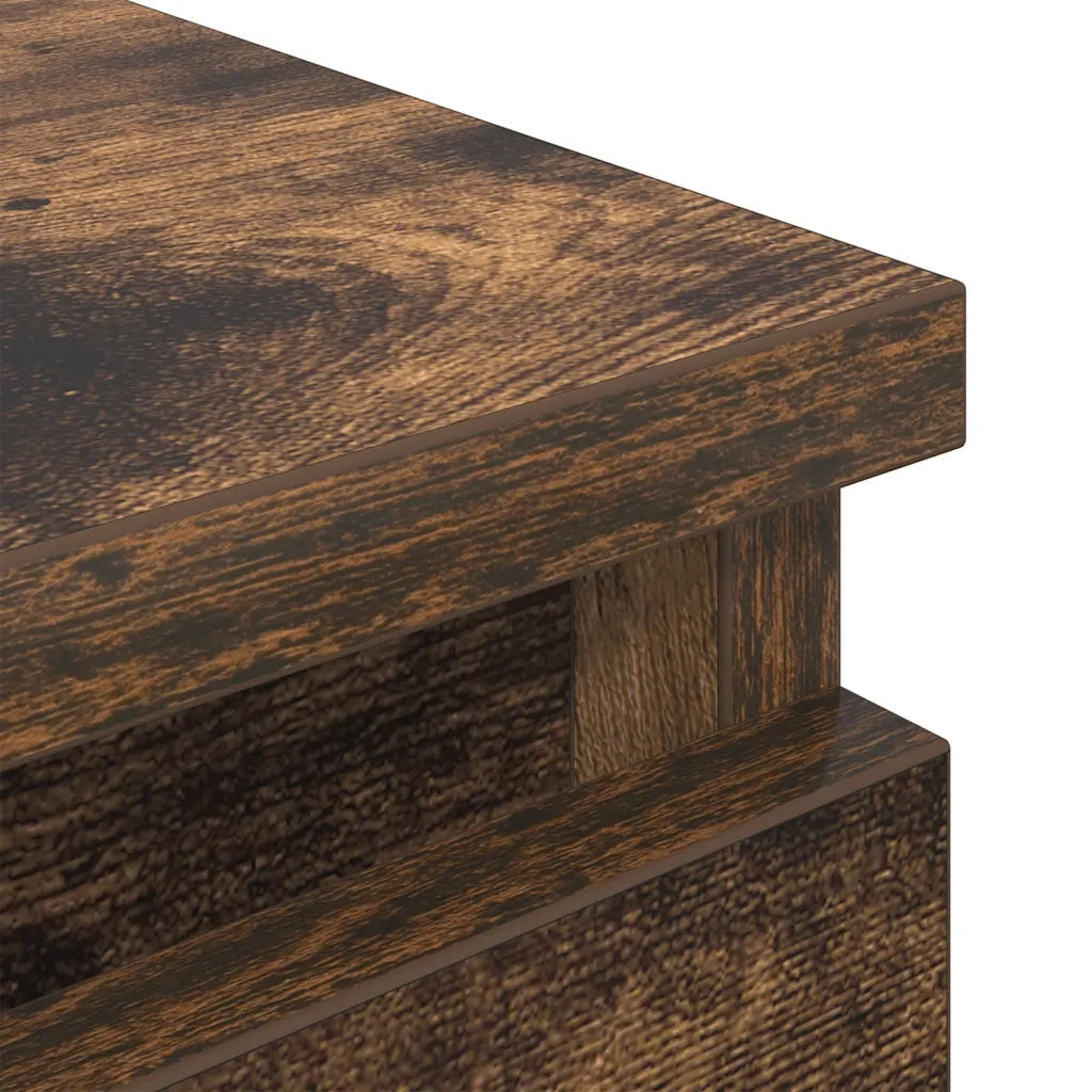 Mobile TV Rovere Fumo 40x35x54 cm in Legno Multistrato 861773
