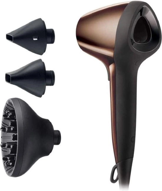 Asciugacapelli - Asciugacapelli ionico - Föhn - Stilizzatore - Anti peluria