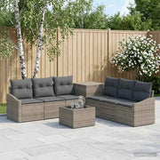Set di divani 8 pz Grigio e Grigio Scuro 3448222
