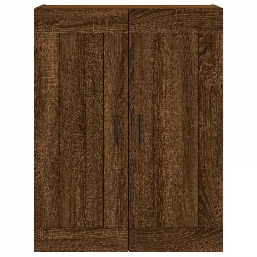 Mobile a Parete Rovere Marrone 69,5x34x90 cm Legno Multistrato 830403