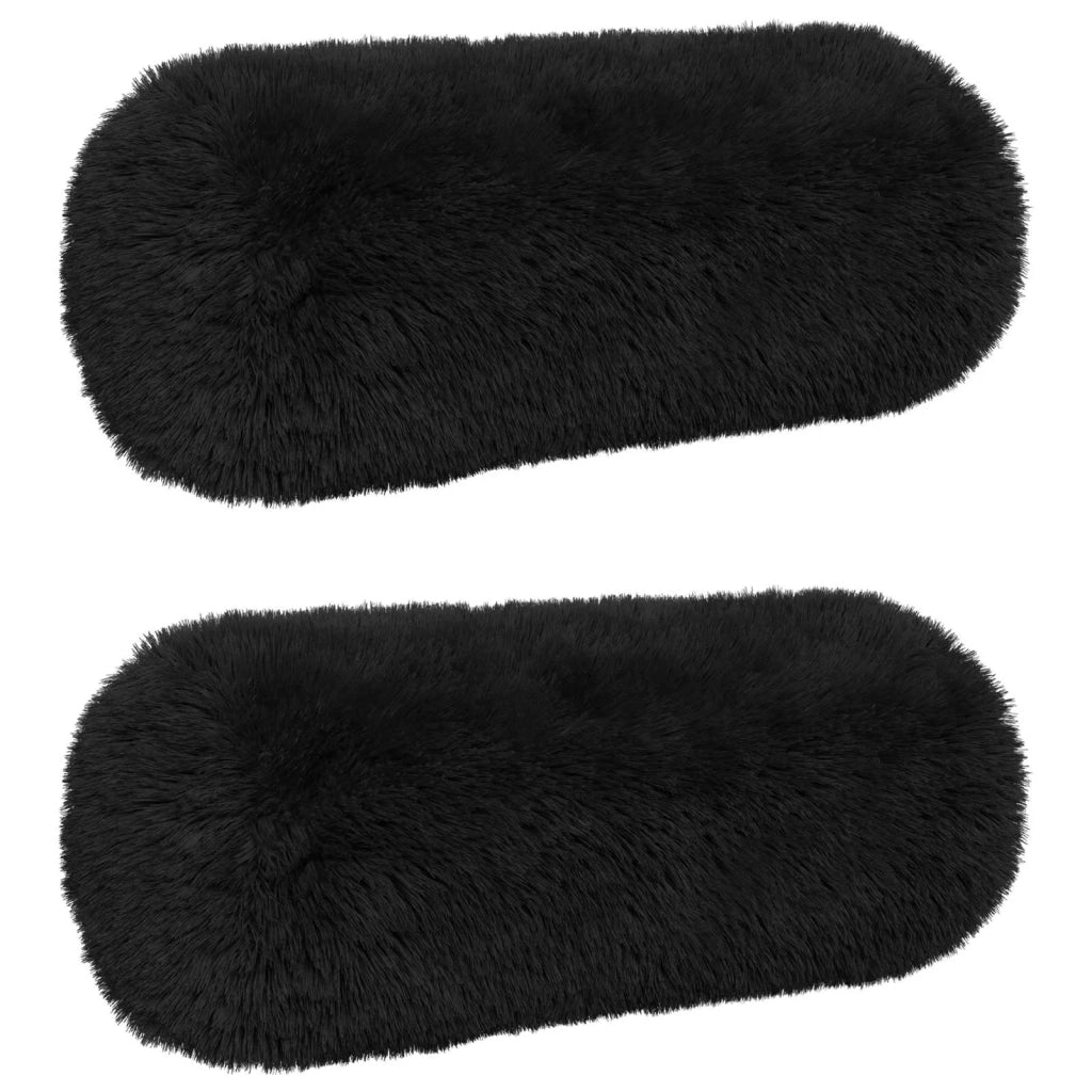 Federa 2 pcs HEERLEN Nero Ø 15 x 40 cm Fleece PV 923385