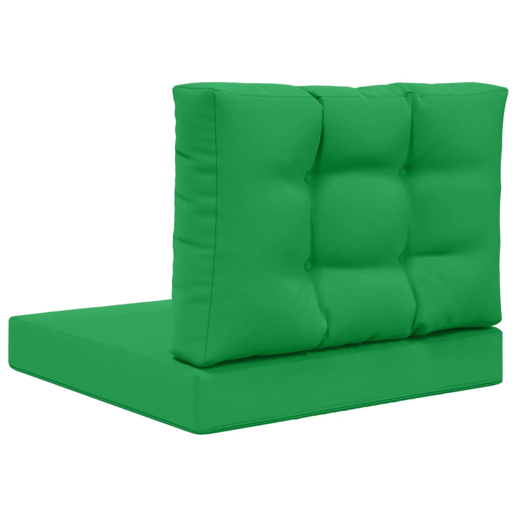 Cuscino per divano da esterno 2 pcs Verde Poliestere
