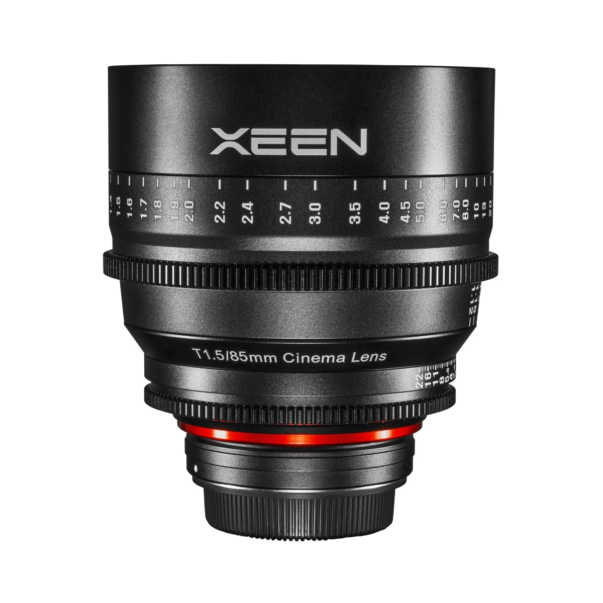XEEN Cinema 85mm T1.5 Canon EF obiettivo full frame MF Cine Video Lens per alte risoluzioni con pignoni follow focus
