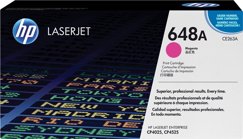 HP Cartuccia Toner originale magenta LaserJet 648A