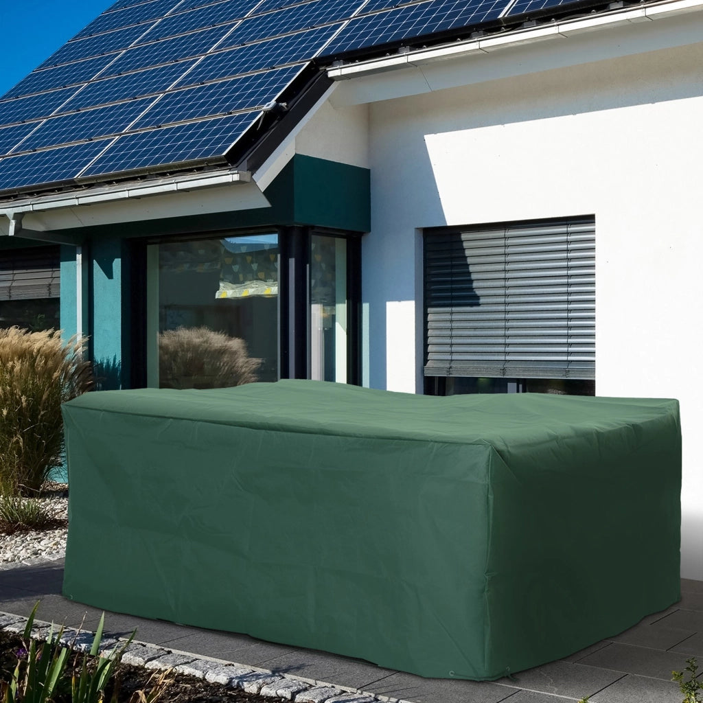 Copertura per Mobili da Giardino Impermeabile ¨C Zephmum ¨C Verde 222x155x67 cm