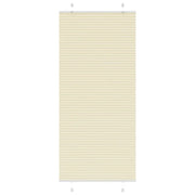 Tenda Plissettata Crema 90x200 cm Larghezza Tessuto 89,4 cm