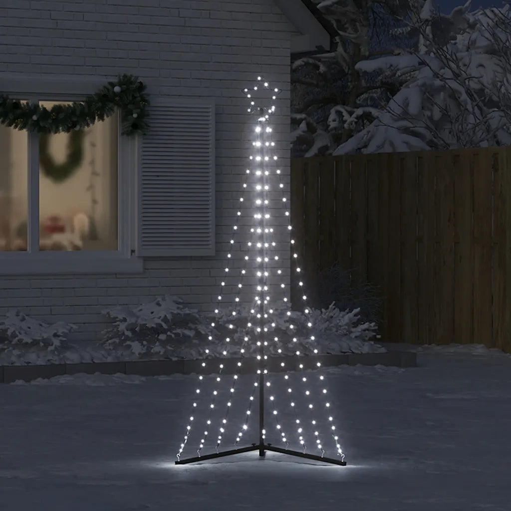 Albero di Natale a LED 339 LED Bianco Freddo 182 cm 3307646
