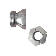 RACCORDO FILETTATO 3/8 PER RESISTENZE LINEARI STUFA A PELLET DIAMETRO 12,5mm  - UNIVERSALE