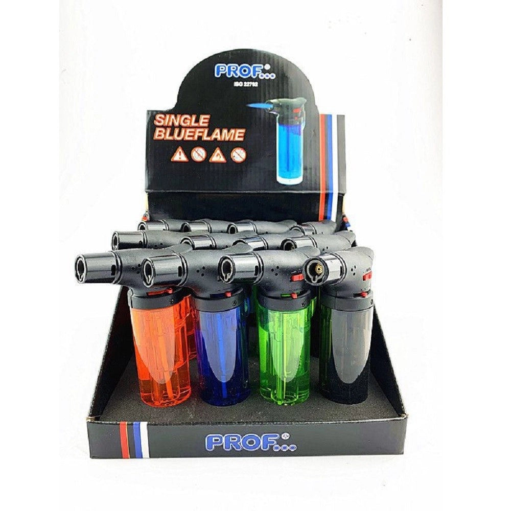 Trade Shop - Set 12 Pz Accendini Accendi Gas Easy Torch Transparenti Cucina Fornelli 40803923 -