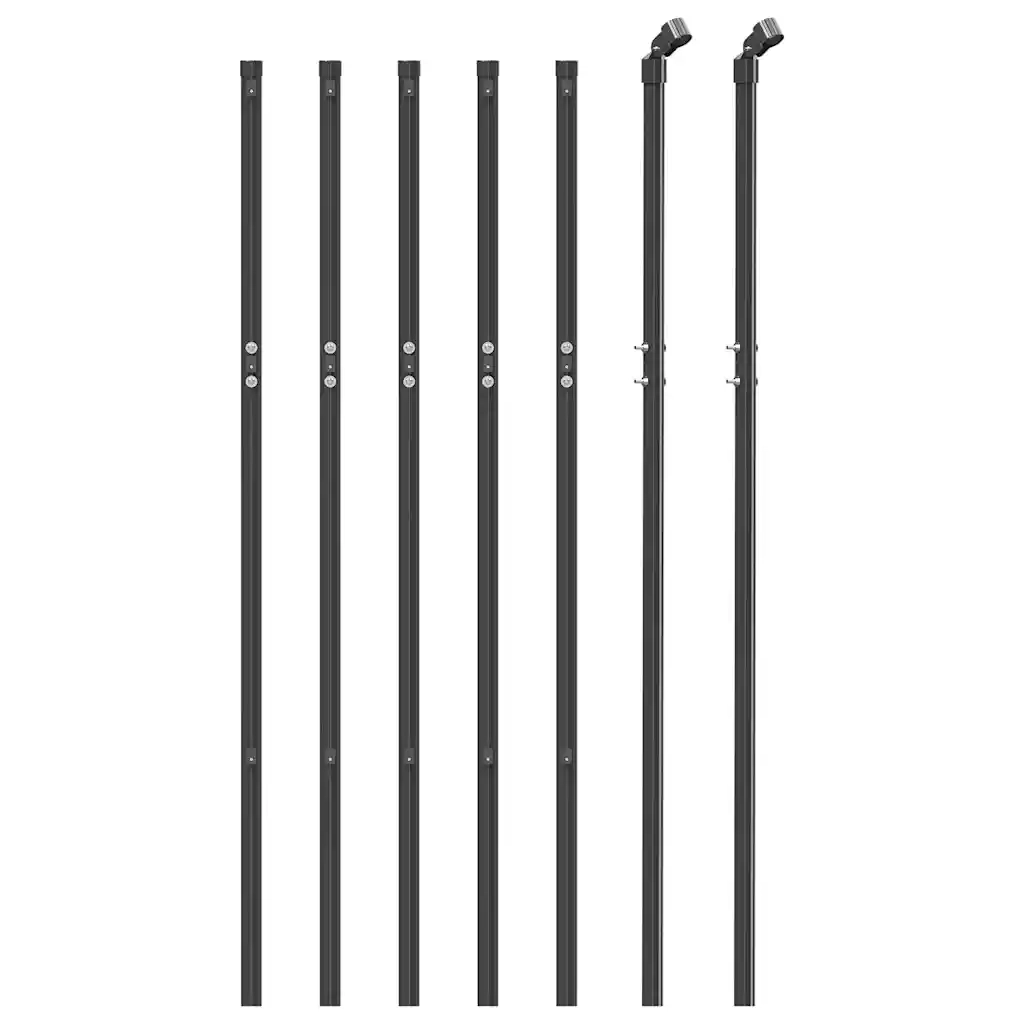 Recinzione a Rete Antracite 1x10 m 153953