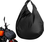 Tas da protezione per motocicletta, portatile con chiusura combinata, 30 litri, multifunzionale, impermeabile per caschi, Nero