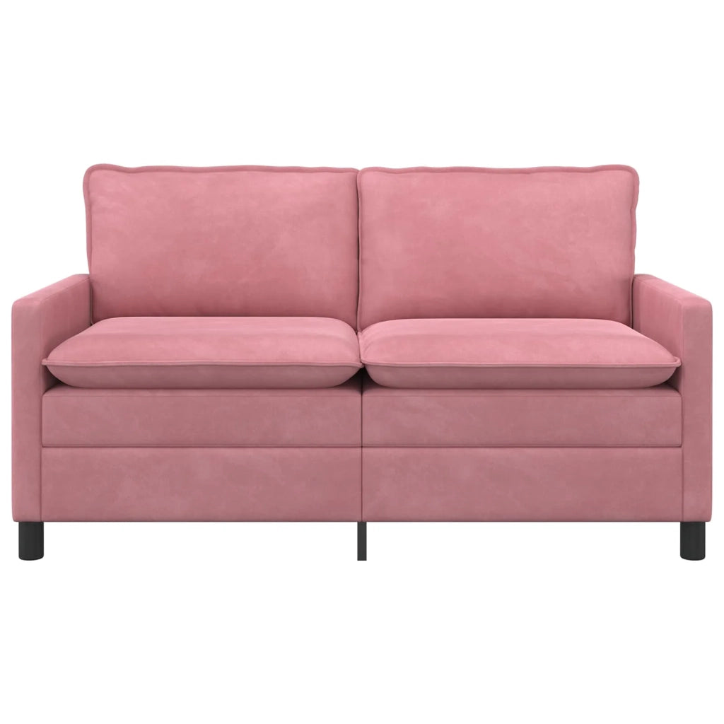 Divano Rosa 156 x 81 x 87,5 cm Velluto
