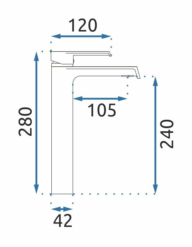 Rubinetto Da Lavabo Rea Hass Gold High