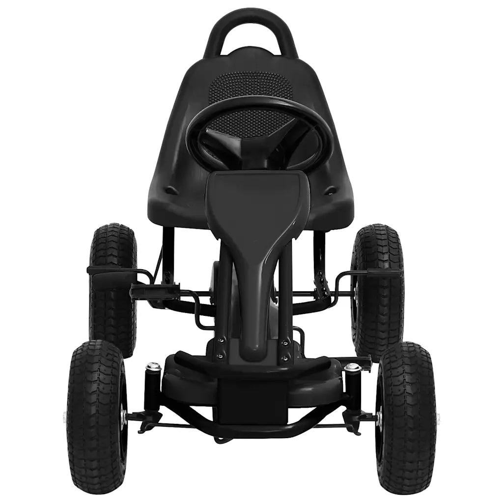 Go Kart a Pedali con Pneumatici Nero CFW6936570