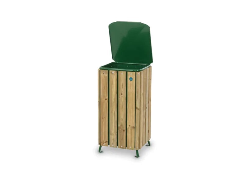 Cestone Park 271 Giochipark acciaio zincato legno pino nordico lt90