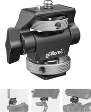 Sostegno monitor 360° Rotativo e 180° Inclinabile con Pennelli di Rilascio per Monitor 5" e 7" - 2905B