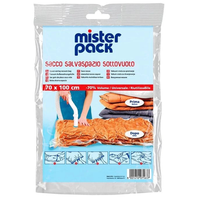Misterpack Sacco Salvaspazio Sottovuoto XL