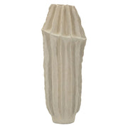 Vaso decorativo in poliresina effetto sabbia