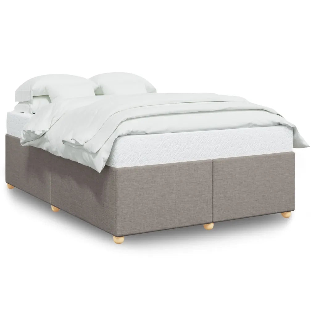 Giroletto senza Materasso-Struttura Letto Tortora 140x200 cm in Tessuto 980734