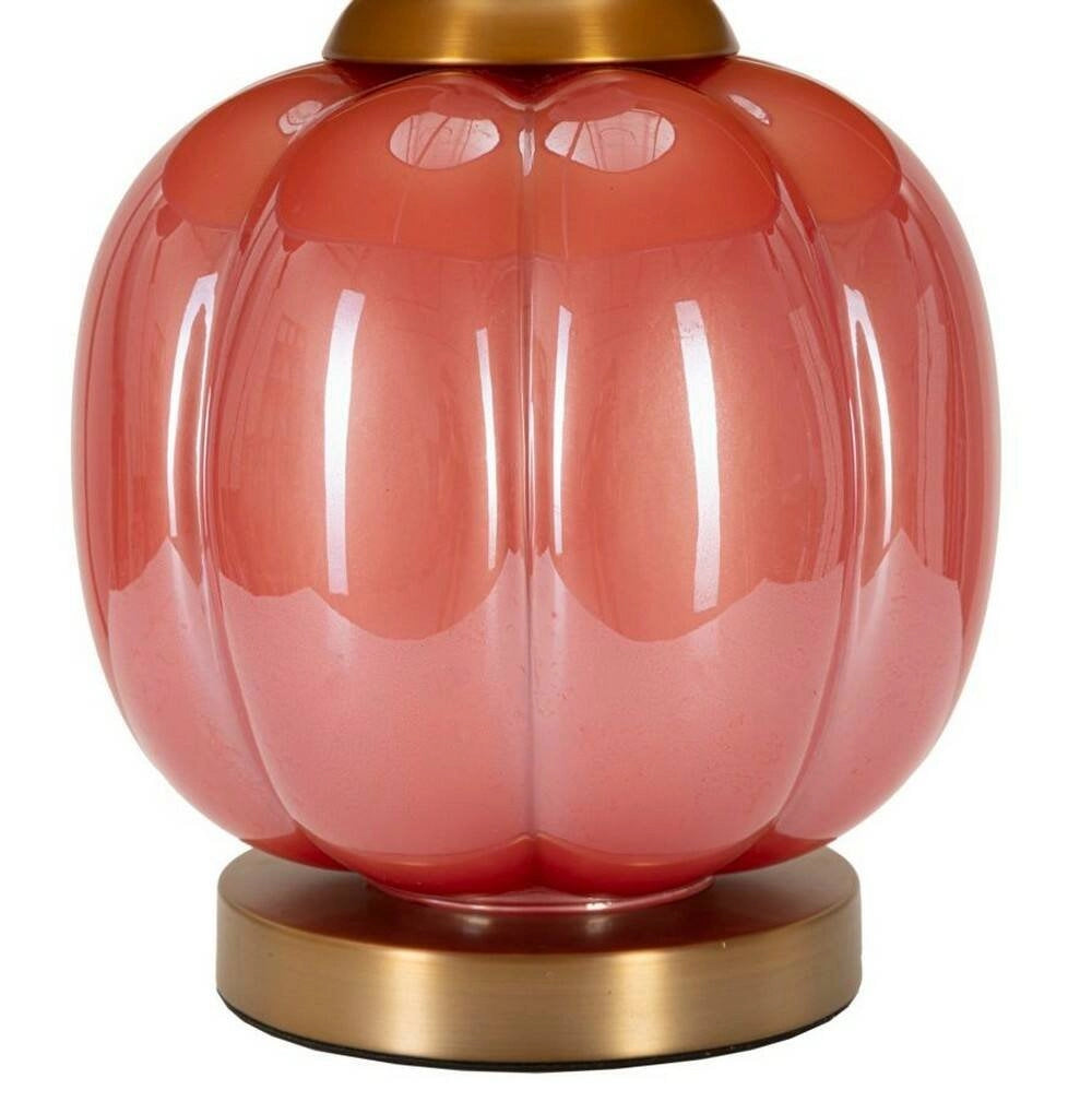 Lampada da tavolo Fibocchi, Luce da scrivania , Luminaria da ufficio, Lampada da lavoro, 33x33 h50 cm, Rosso e Blu