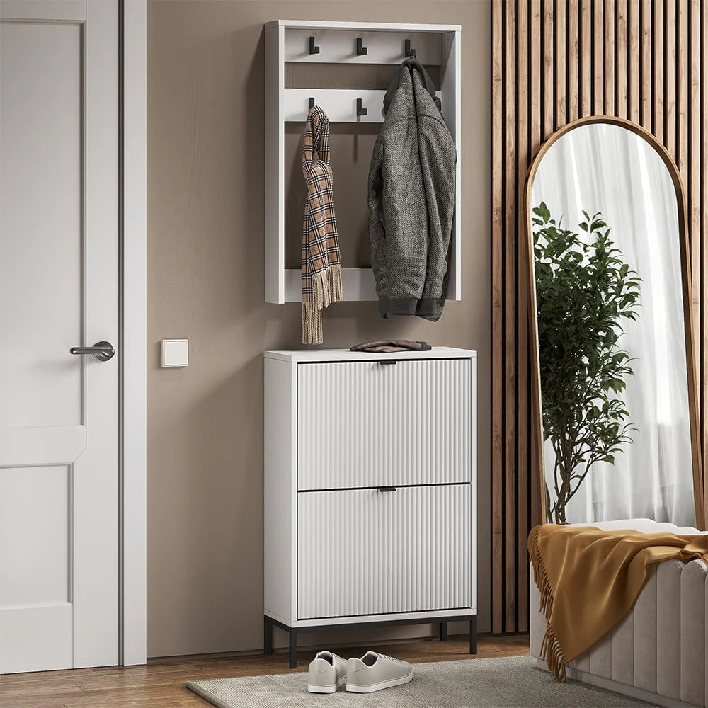 Armadio Eliza, Bianco, 60 x 92 cm Set, 2 parti