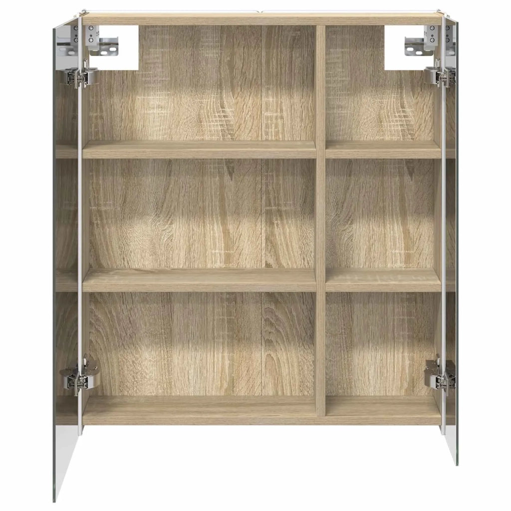 Mobiletto per specchio da bagno Rovere Sonoma