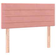 Testiera | Testata Rosa 80x5x78/88 cm in Velluto