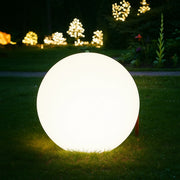Lampada a Sfera da Giardino da terra, Design Elegante, Attacco E27, Resistente agli Agenti Atmosferici ip65, illuminazione da esterno Taglia: 30 cm