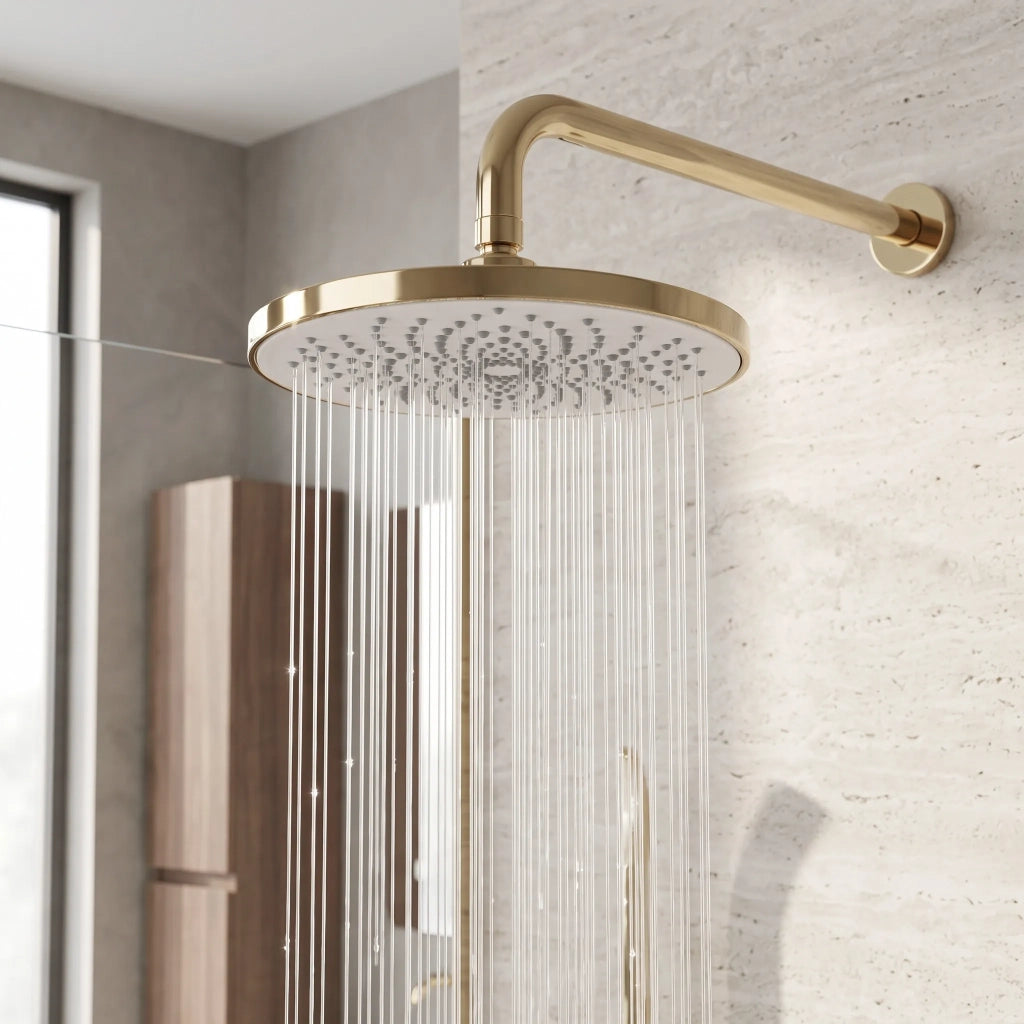 Soffione Doccia Rotondo Rea Js-021 Gold