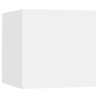 Set Mobili Porta TV 6 pz Bianco in Legno Multistrato 3078684