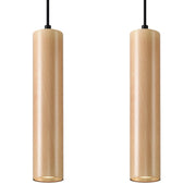 Lampada a sospensione CASANO 2 Pure Lume legno nero