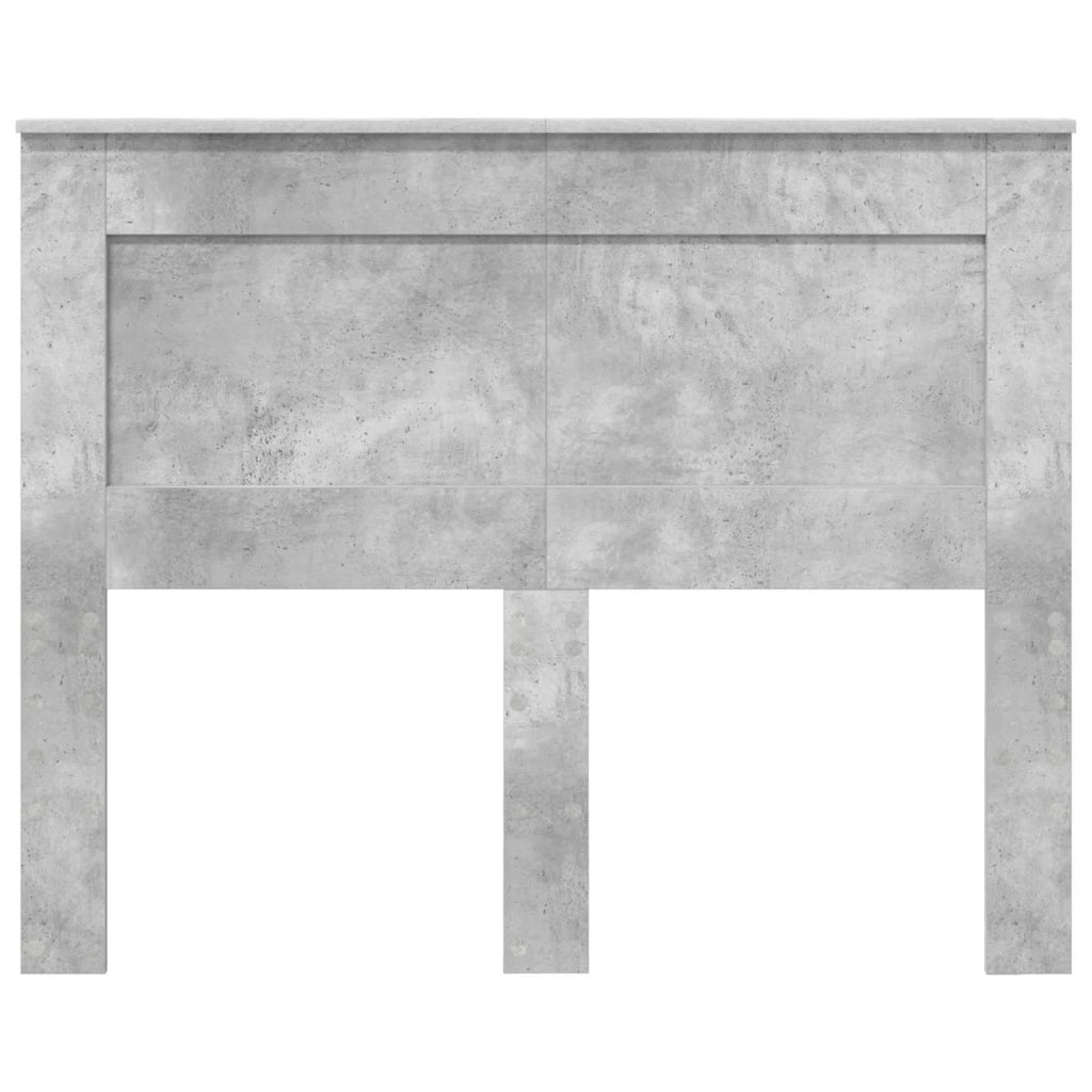 Testiera | Testata con Testiera | Testata Grigio cemento 120 cm Legno multistrato