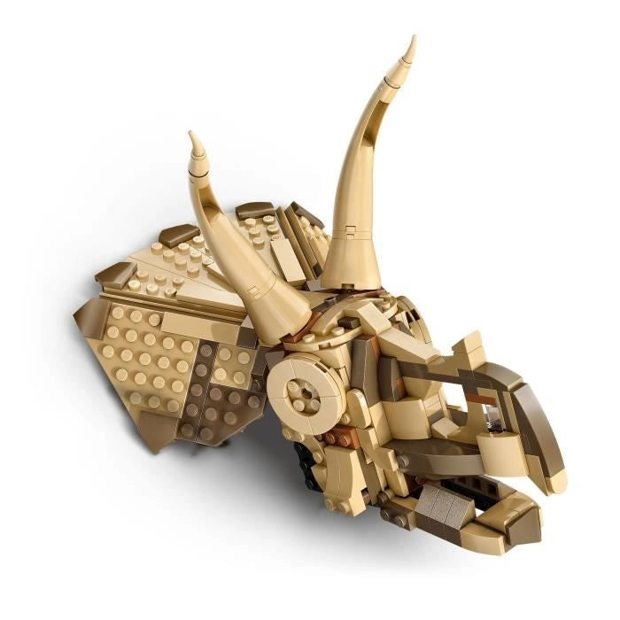LEGO Jurassic World 76969 Fossili di dinosauro: teschio di triceratopo - Gioco per bambini di 9 anni