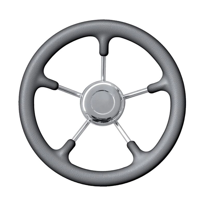RUOTA TIMONE GRIGIO Ø MM.280 STEERING WHEEL Ø MM.350