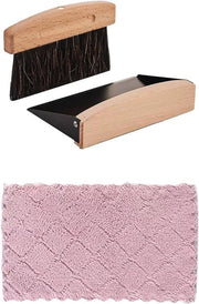 Set di spazzola e asciugamano - Spazzola manuale e spazzola - Ventilatore da tavolo mini-spazzola.