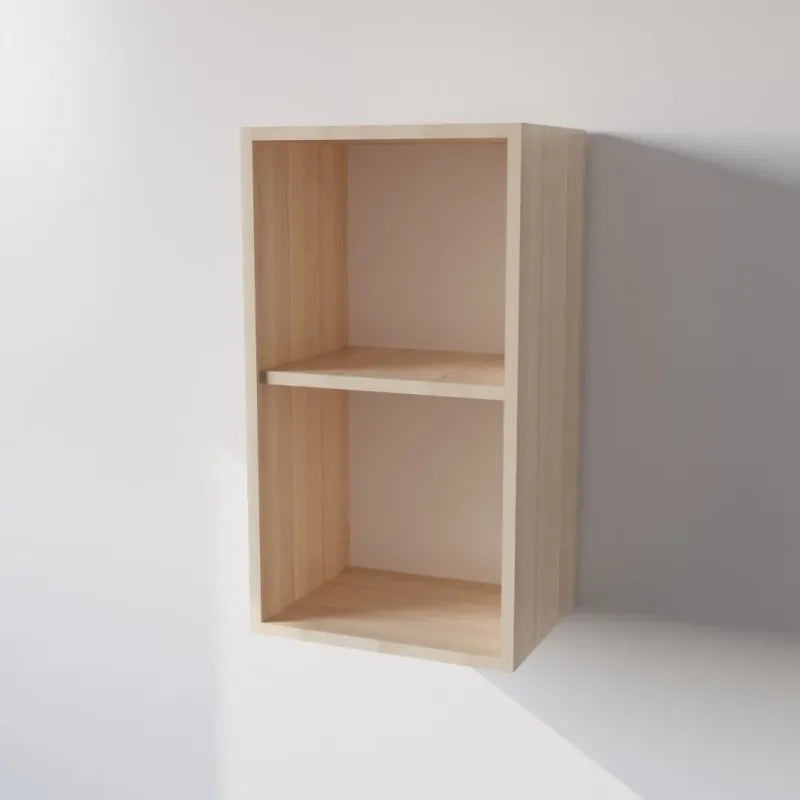 Pensile Cucina in Legno Nobilitato Rovere Mobile Alto con 1 Anta, Pensile Componibile Moderno Made in Italy (H72XL40XP33cm)