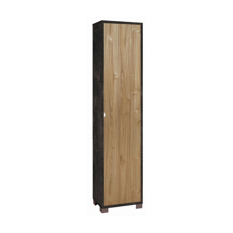Colonna 1 Anta Kit Ossido Nero cm 43x29x190h - Sarmog