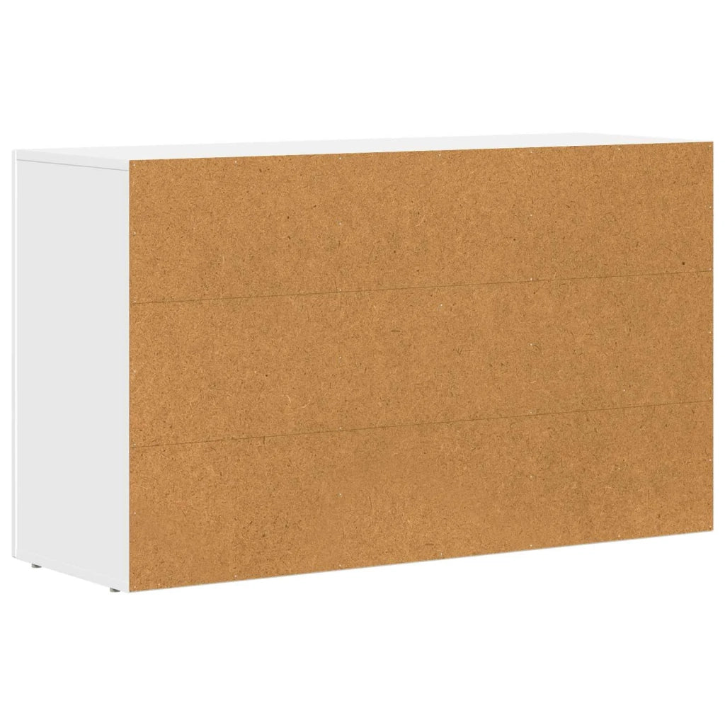 Credenza | Madia | Buffet da pranzo | Armadio da pranzo Bianco 100 x 35 x 59 cm Legno multistrato