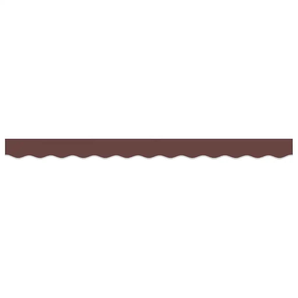 Tenda a Braccio Marrone 230 x 20 cm Tela 42000708