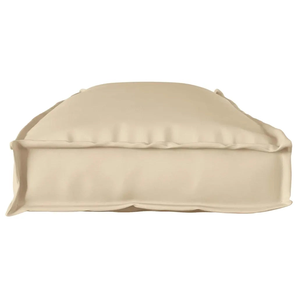 Cuscino Beige 110 x 40 x 8 cm Tessuto Oxford 42001631