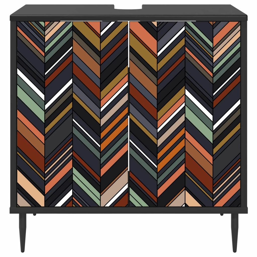 Mobile da Bagno OMMEN Rovere Nero 60 x 40 x 61 cm 8007419