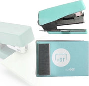 Mini-nietatrice portatile - con 400 punti di fissaggio - per uso domestico e ufficio - verde .