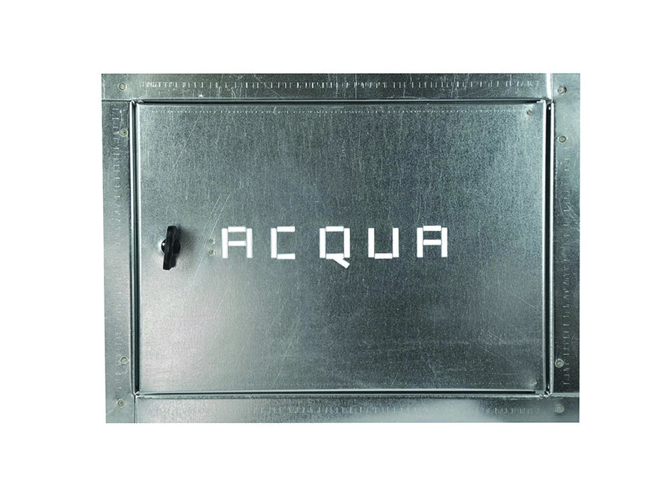 SPORTELLO CONTATORE ACQUA IN ACCIAIO ZINCATO  cm.60x45h.