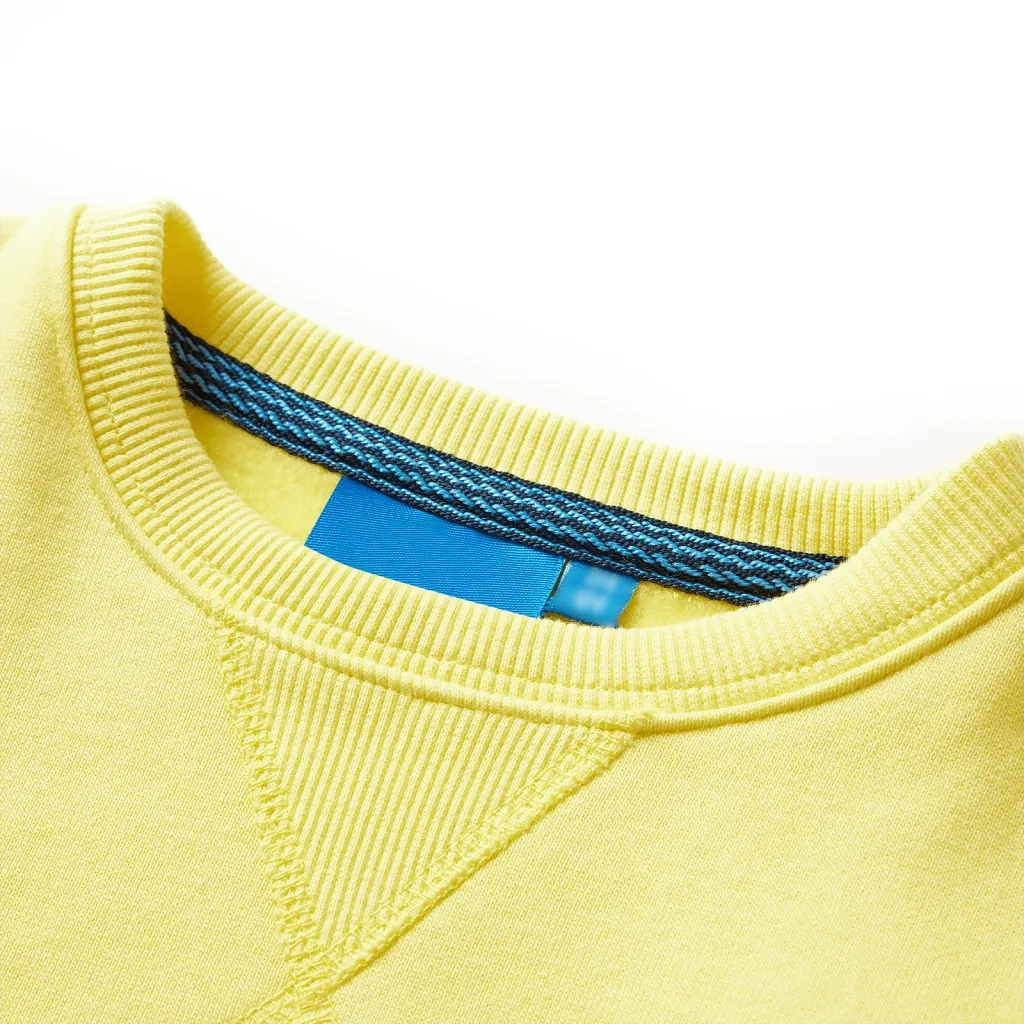 Felpa da Bambino Giallo Chiaro 116cod mxl 93333