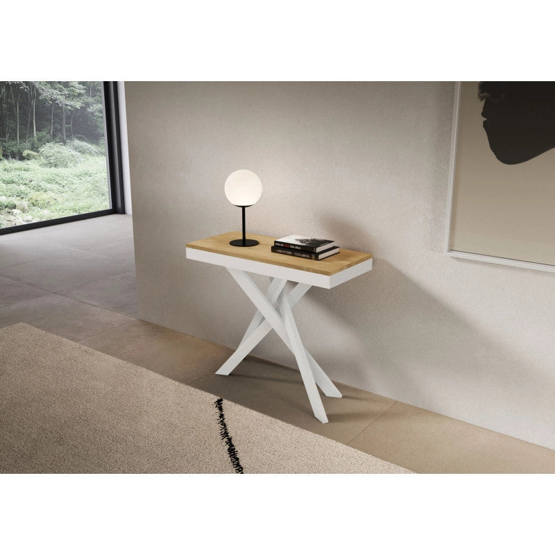 Consolle allungabile 90x40/300 cm Saki Evolution - Quercia Natura