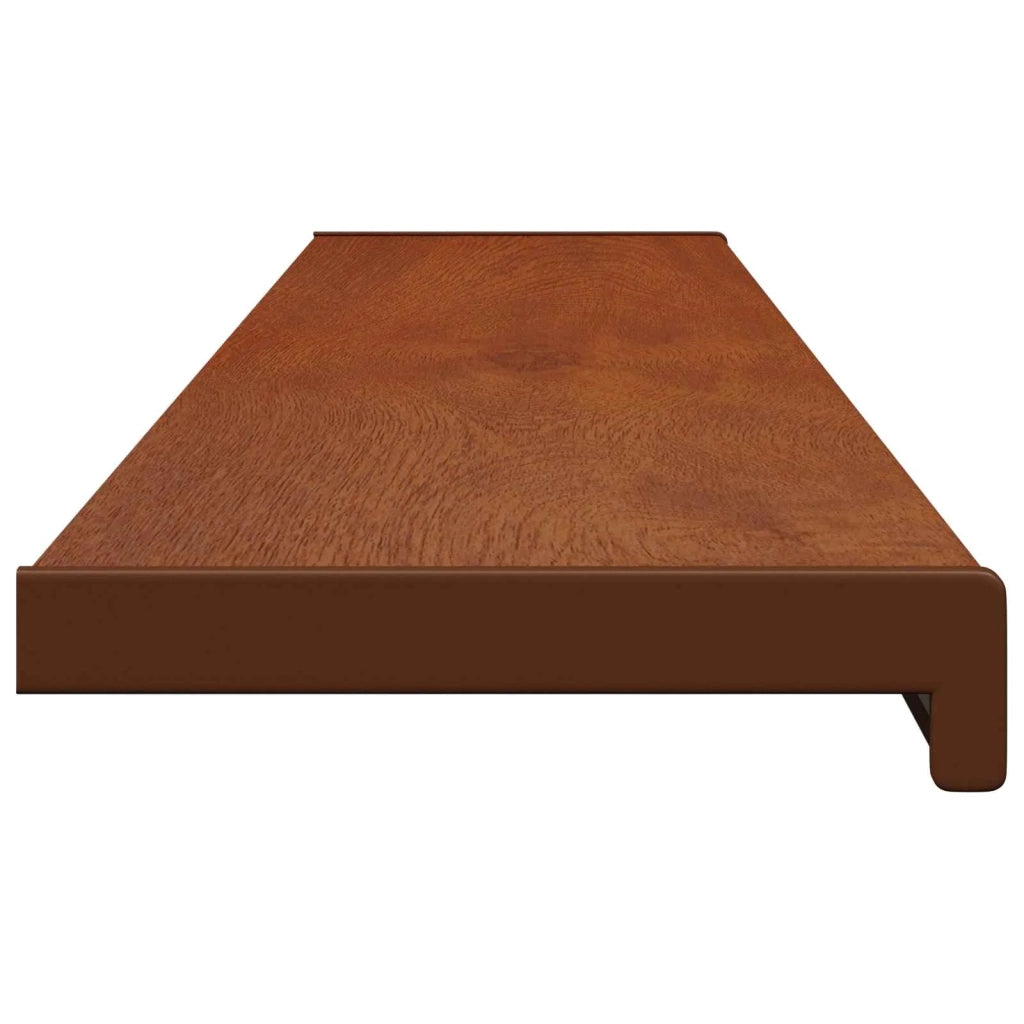 Soglia della Finestra Legno Marrone 140 x 20 x 4,5 cm PVC CFW2965118