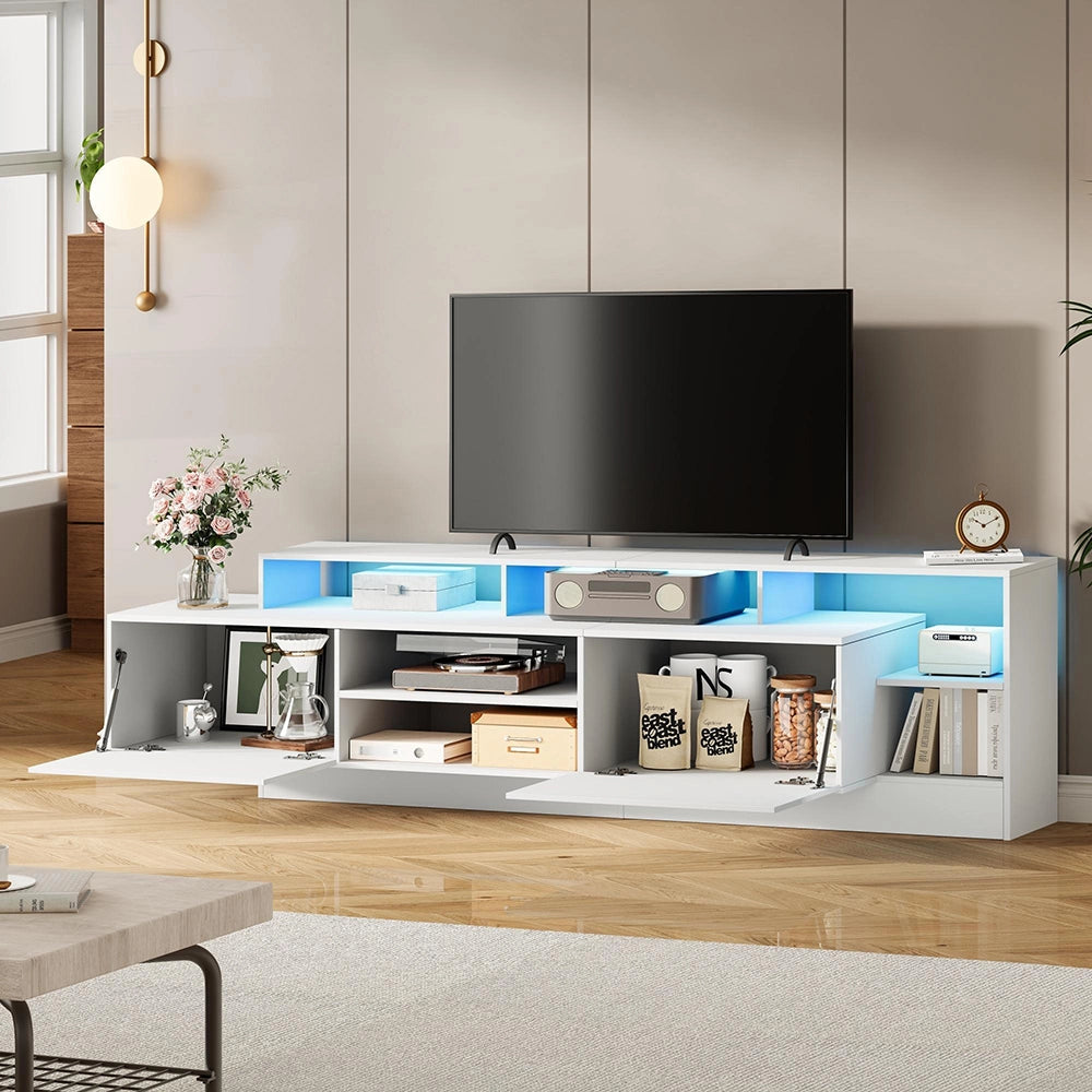 Mobile TV Moderno 190x40x48.5cm - Xylo - Luci LED, fino a 70"