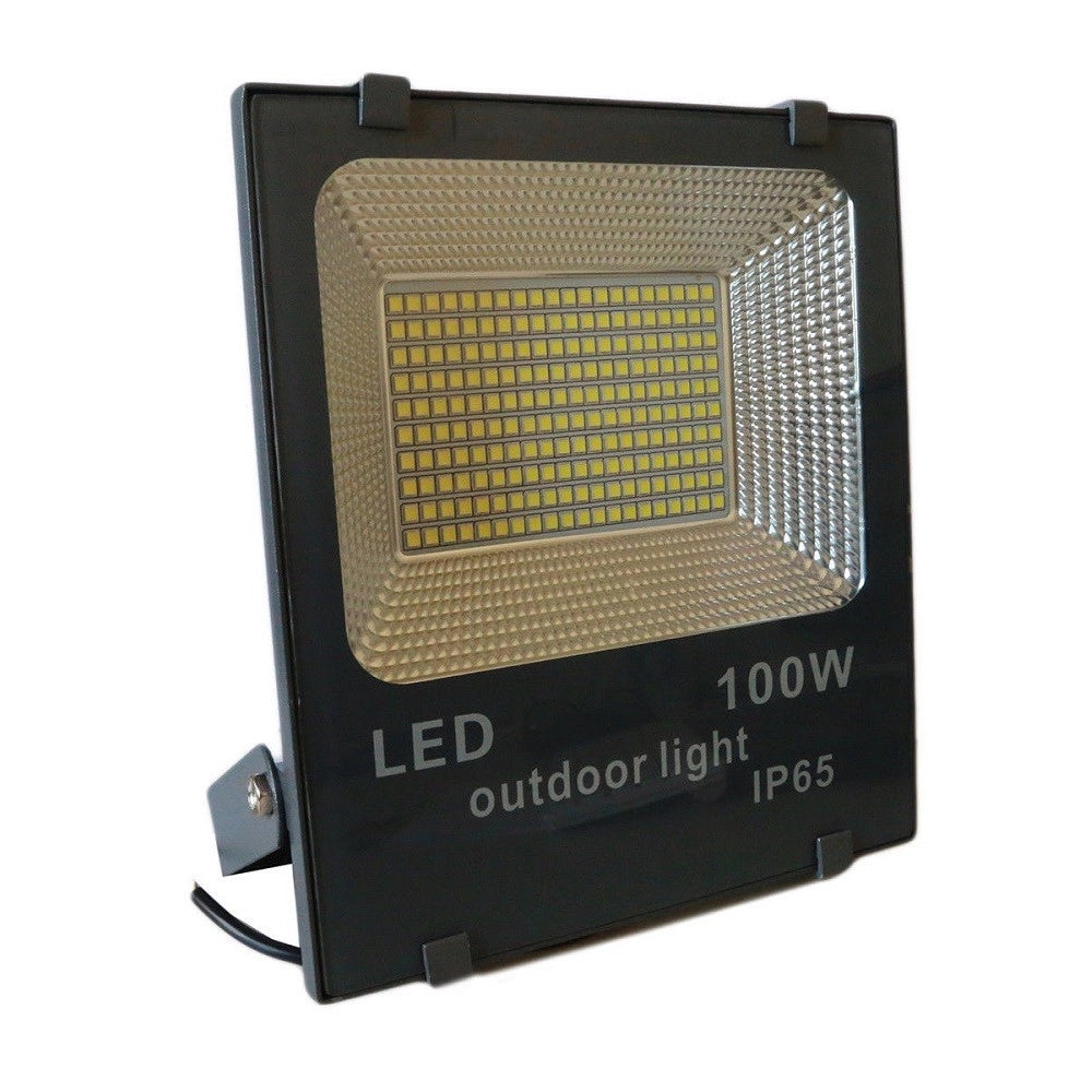 Trade Shop - Faro Led Smd Slim Faretto Spot Luminosita' Luce Bianca Fredda 50 100 200 W Ip65 -