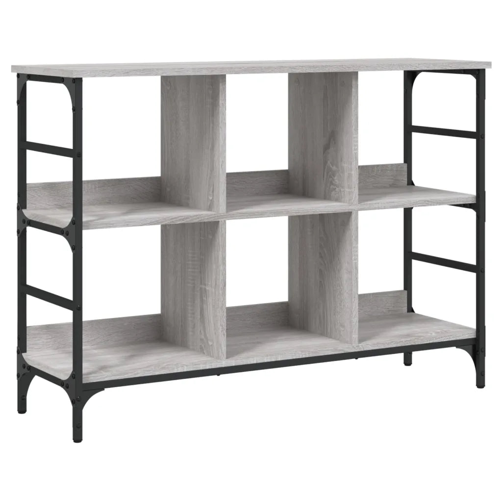 Credenza Grigio Sonoma 102x32x73,5 cm in Legno Multistrato 837725