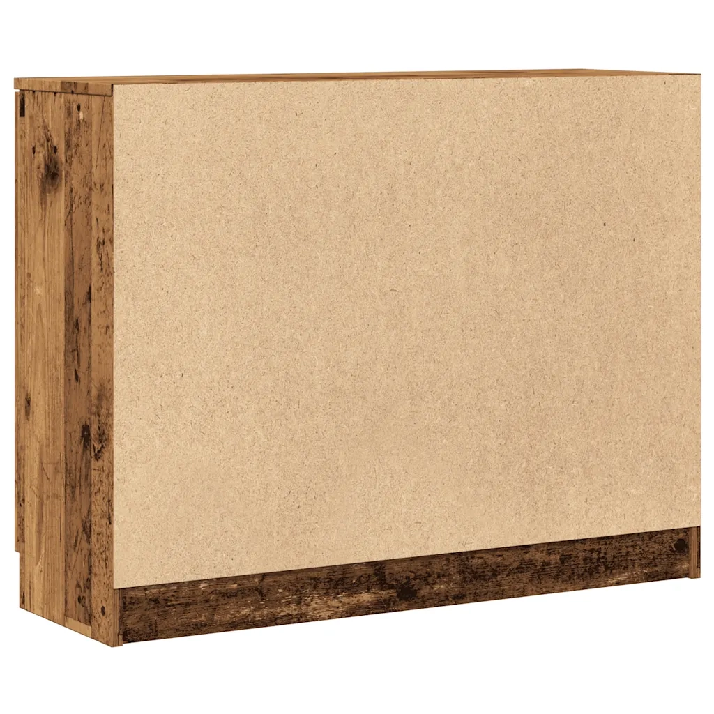 Credenza-Buffet-Armadio da cucina Legno Antico 90,5x30x70 cm in Truciolato